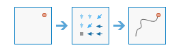 Optimal Path As Raster diagram