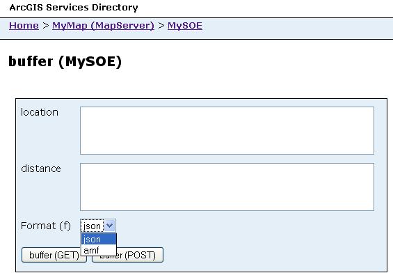 Extension—Operation with specified parameters